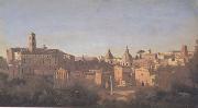 Jean Baptiste Camille  Corot Le Forum (mk11) oil